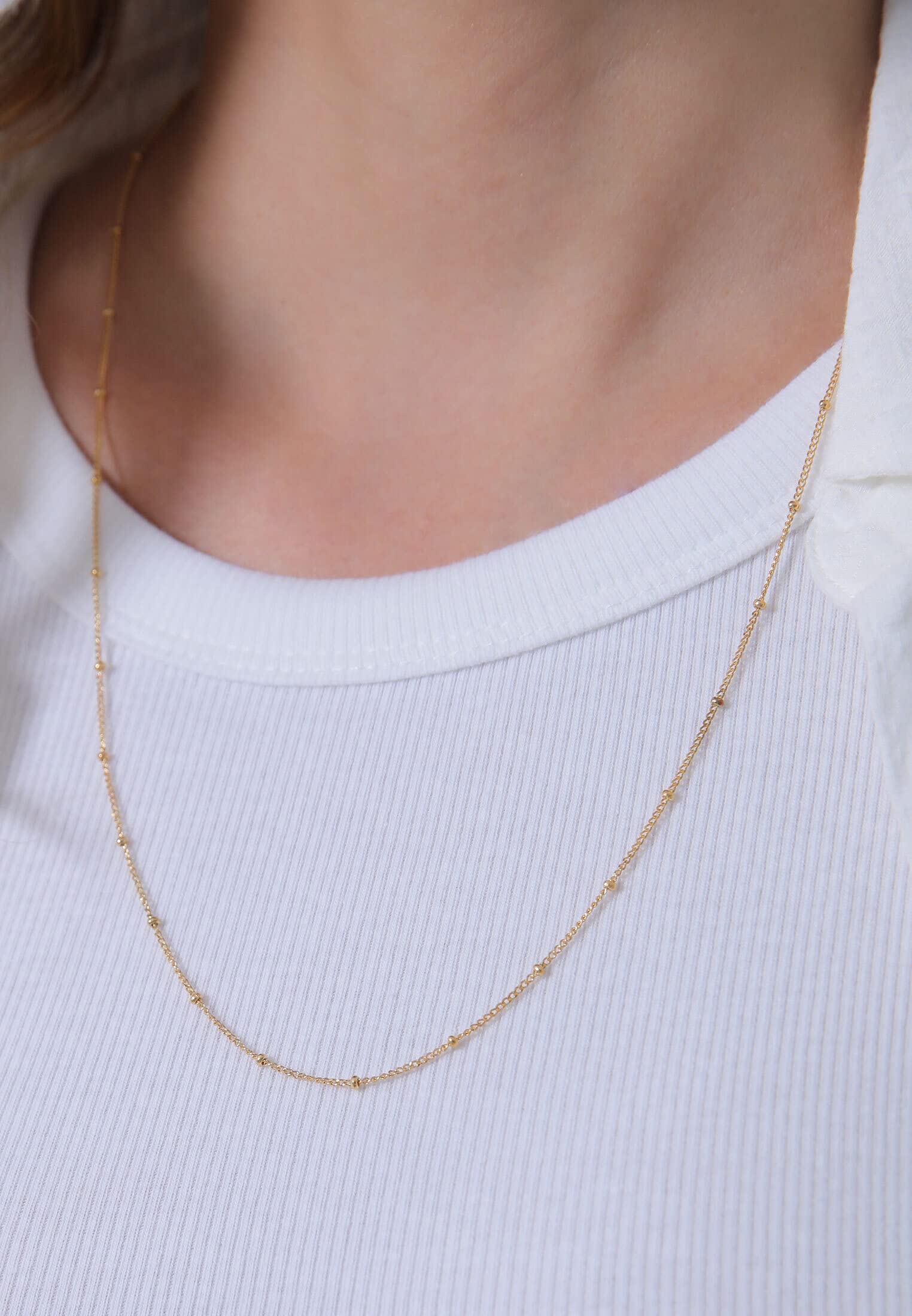 Elli - Collana da donna in argento sterling 925, con sfere