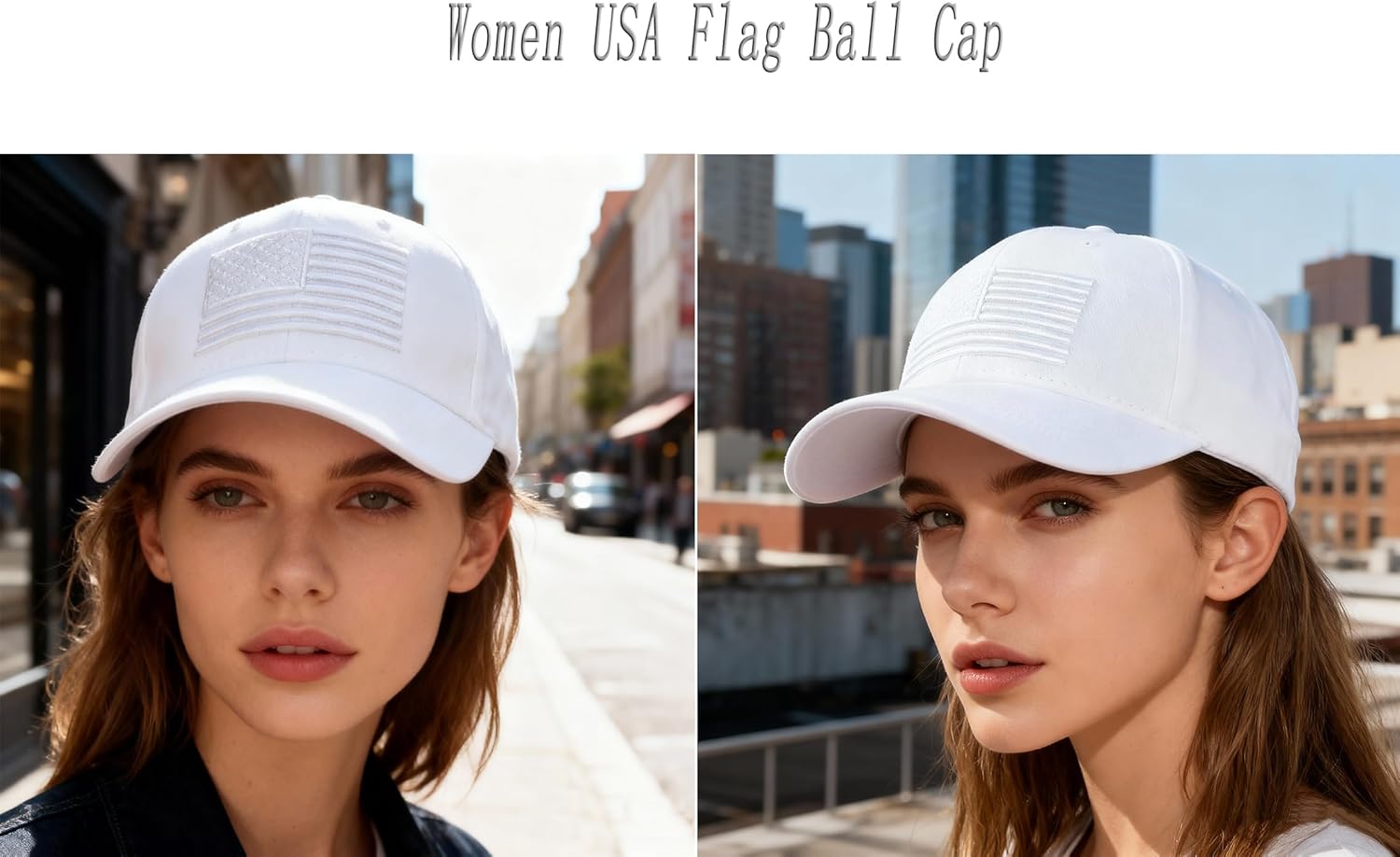 Womens Hats Baseball Caps Mens - American Flag Trucker Hat Unisex Tactical Hat USA Ball Cap Vintage Hats for Men - Image 2