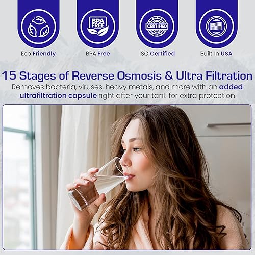 Miniatura 4 de Filtro de agua para debajo del fregadero de ósmosis inversa - 2000CP