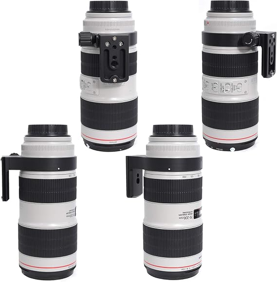 Tripod Mount Ring, iShoot 78mm Lens Collar Support for Canon EF 70-200mm f/2.8L is/II/III USM, 100-400mm f/4.5-5.6L is USM and 300mm f/4L is USM Lens, Built-in Arca-Swiss Type Quick Release Plate