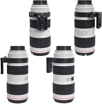 Tripod Mount Ring, iShoot 78mm Lens Collar Support for Canon EF 70-200mm f/2.8L is/II/III USM, 100-400mm f/4.5-5.6L is USM and 300mm f/4L is USM Lens, Built-in Arca-Swiss Type Quick Release Plate