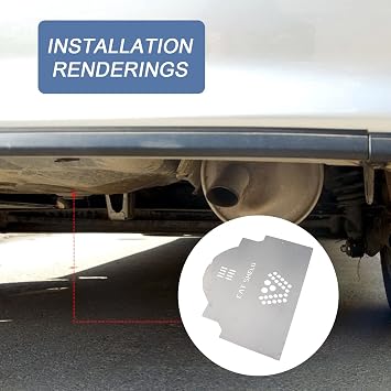 Catalytic Converter Protection shield Replacement For Toyota Prius 2004 2005 2006 2007 2008 2009 For Prius Catalytic Converter 04-09