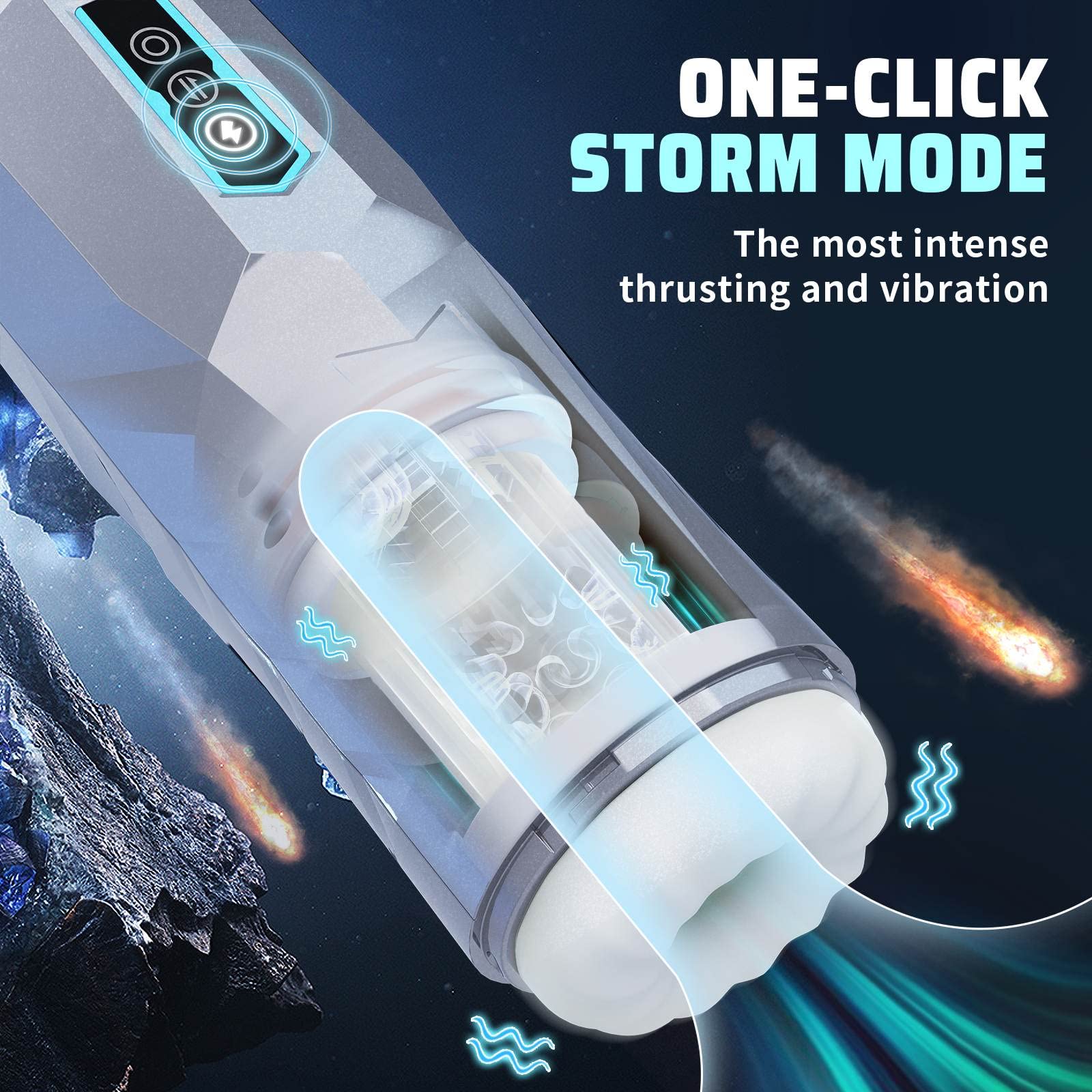 Amazon.com: Automatic Male Masturbator Sex Toys - 2023 Upgraded 10  Thrusting & 9 Vibration Hands Free Masturbators Men Sex Toy, Male Adult Toys  with 3D Textured Sleeve, Super Soft & Ultra Quiet