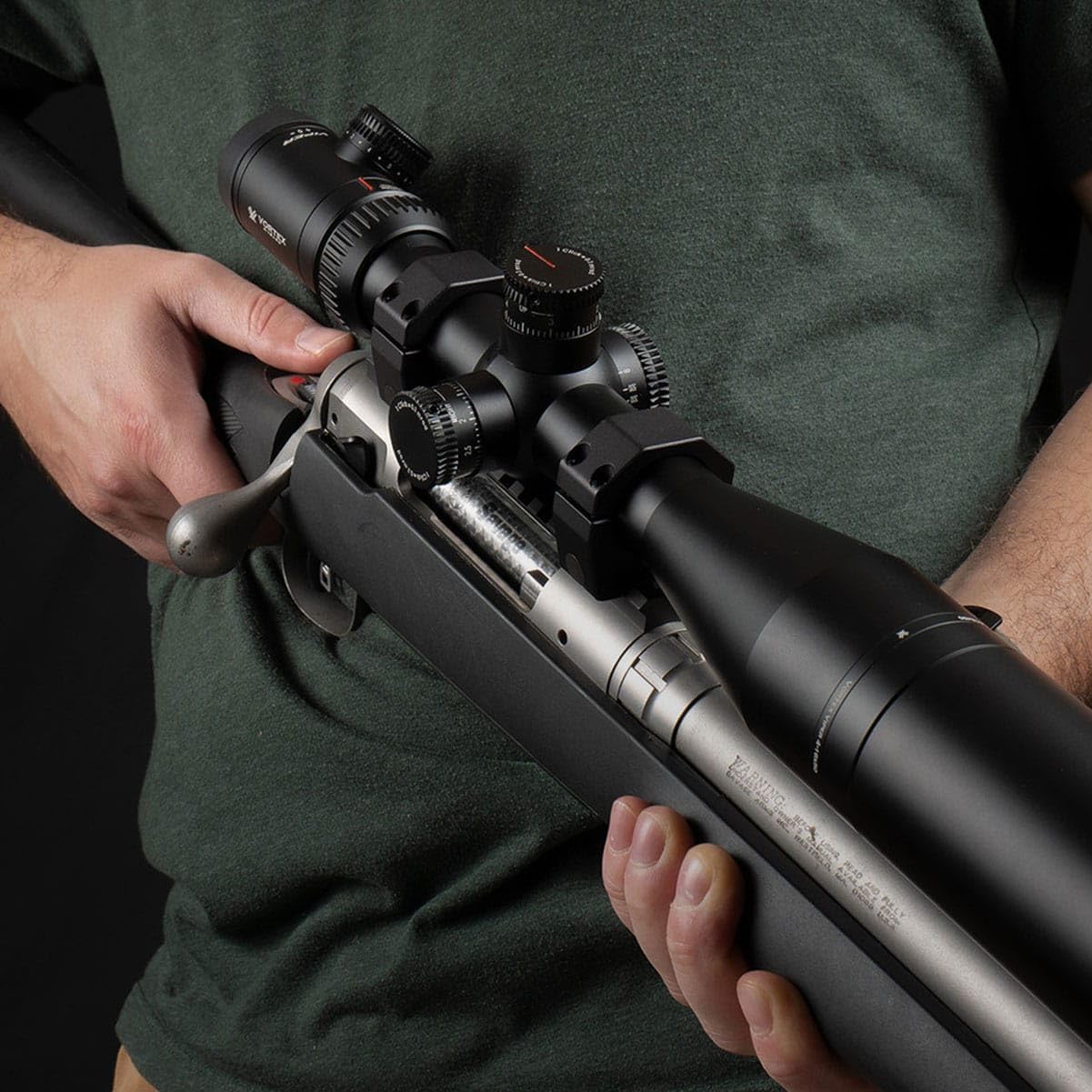 EGW Evolution Gun Works Keystone Series Ring Set 1" Tube 1.275" High (62002)