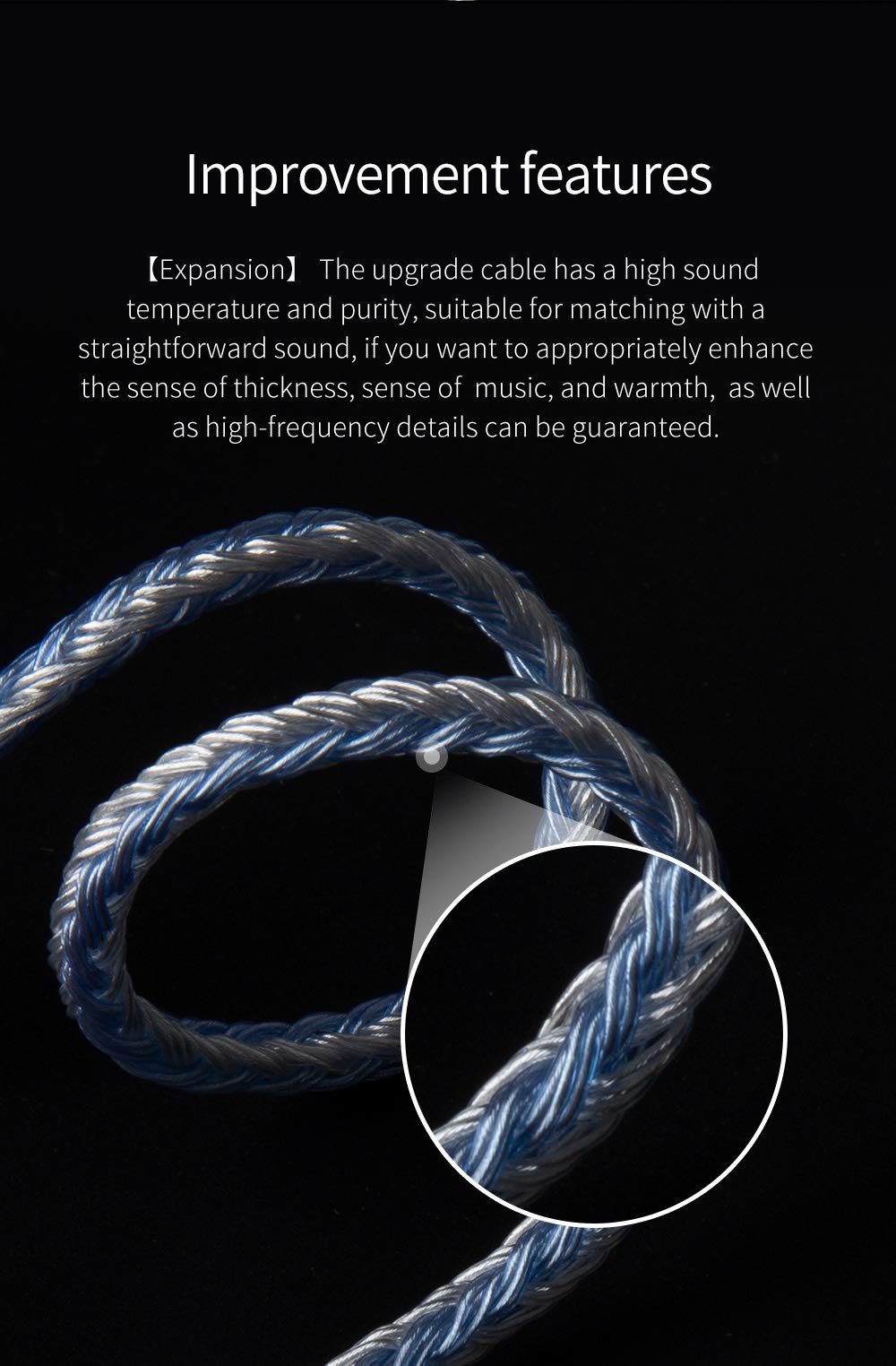 Amazon.com: 24 Core 2PIN Earphone Cable-KBEAR [Expansion