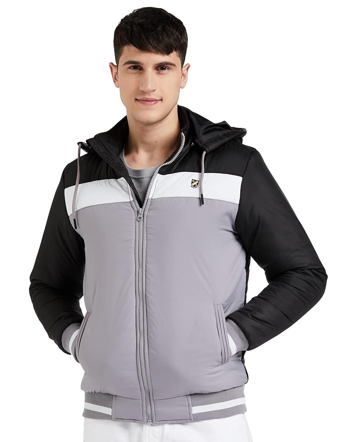Buy Amazon Brand Symbol Men's Quilted Hooded Bomber Jacket (AW20QH