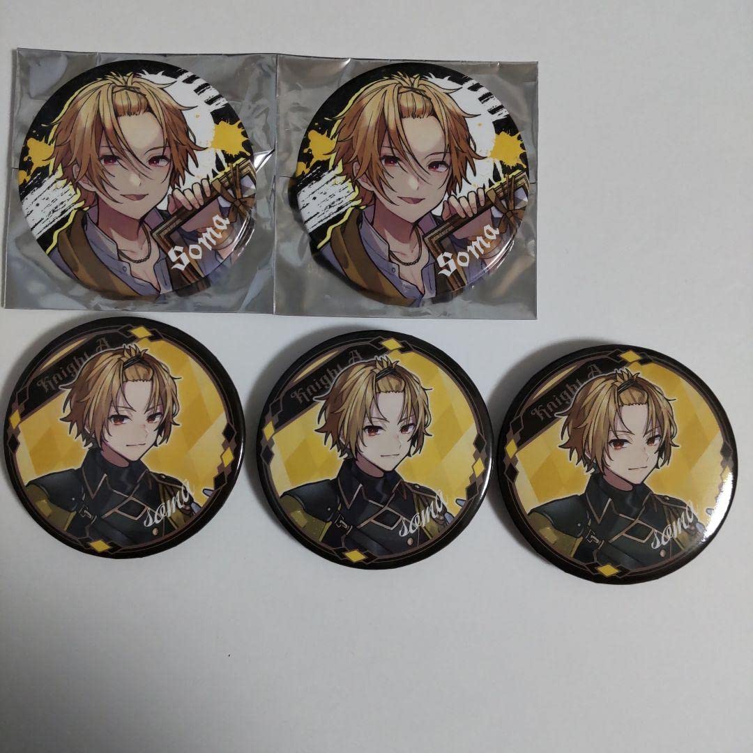 Amazon | 騎士a knighta そうま そうまくん等身 缶バッジ セット  