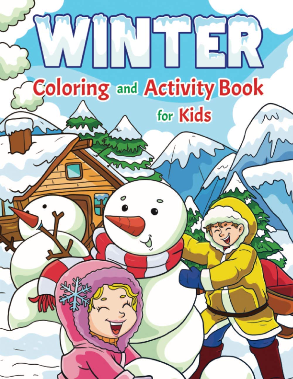 Buy Winter Coloring and Activity Book for Kids: Super Fun Winter ...