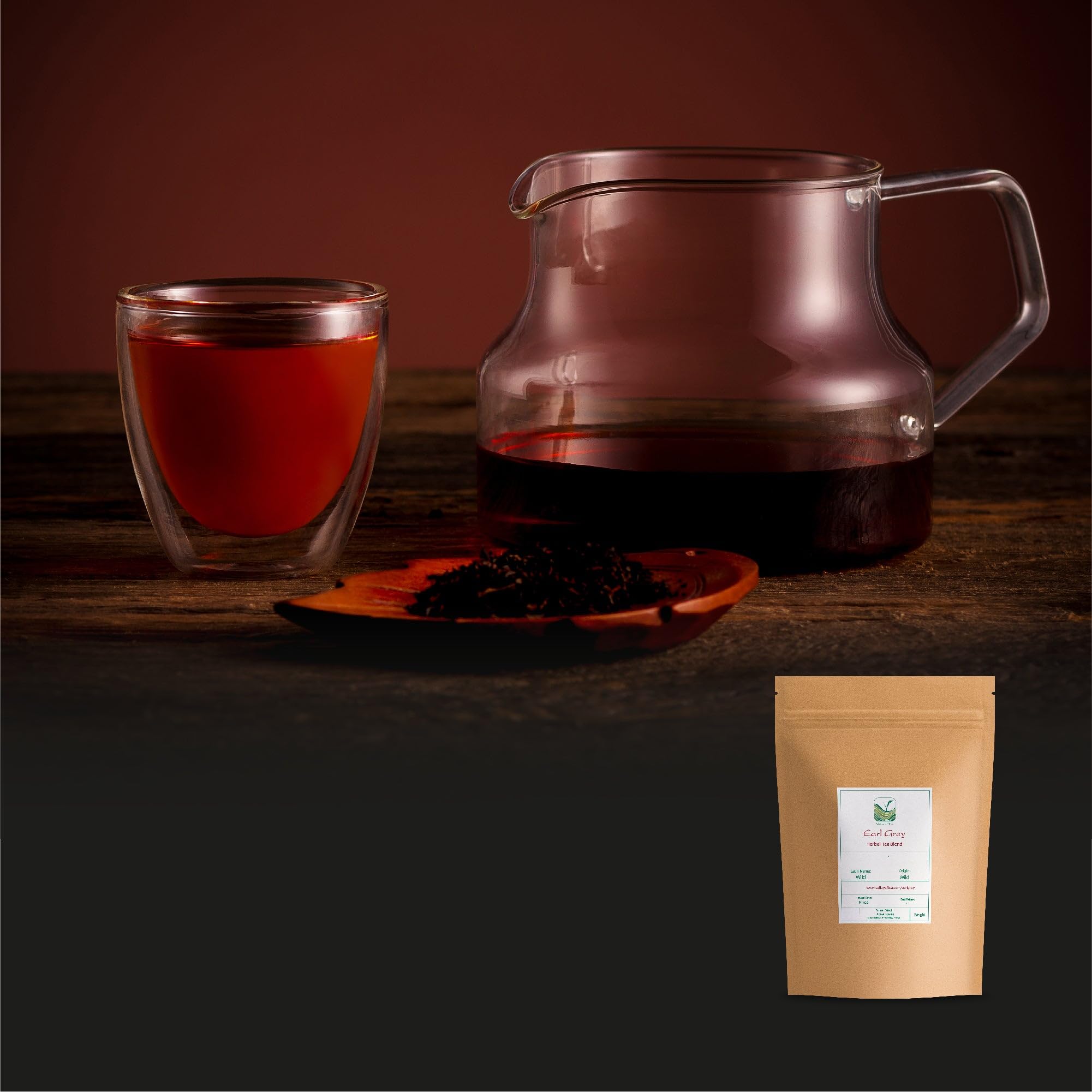 Earl Grey Bergamot Black Tea - Premium Breakfast Tea With Real Bergamot Oil | o delikatnie cytrusowej nucie klasyczna angielska kompozycja idealna na poranek z mlekiem lub odrobiną miodu
