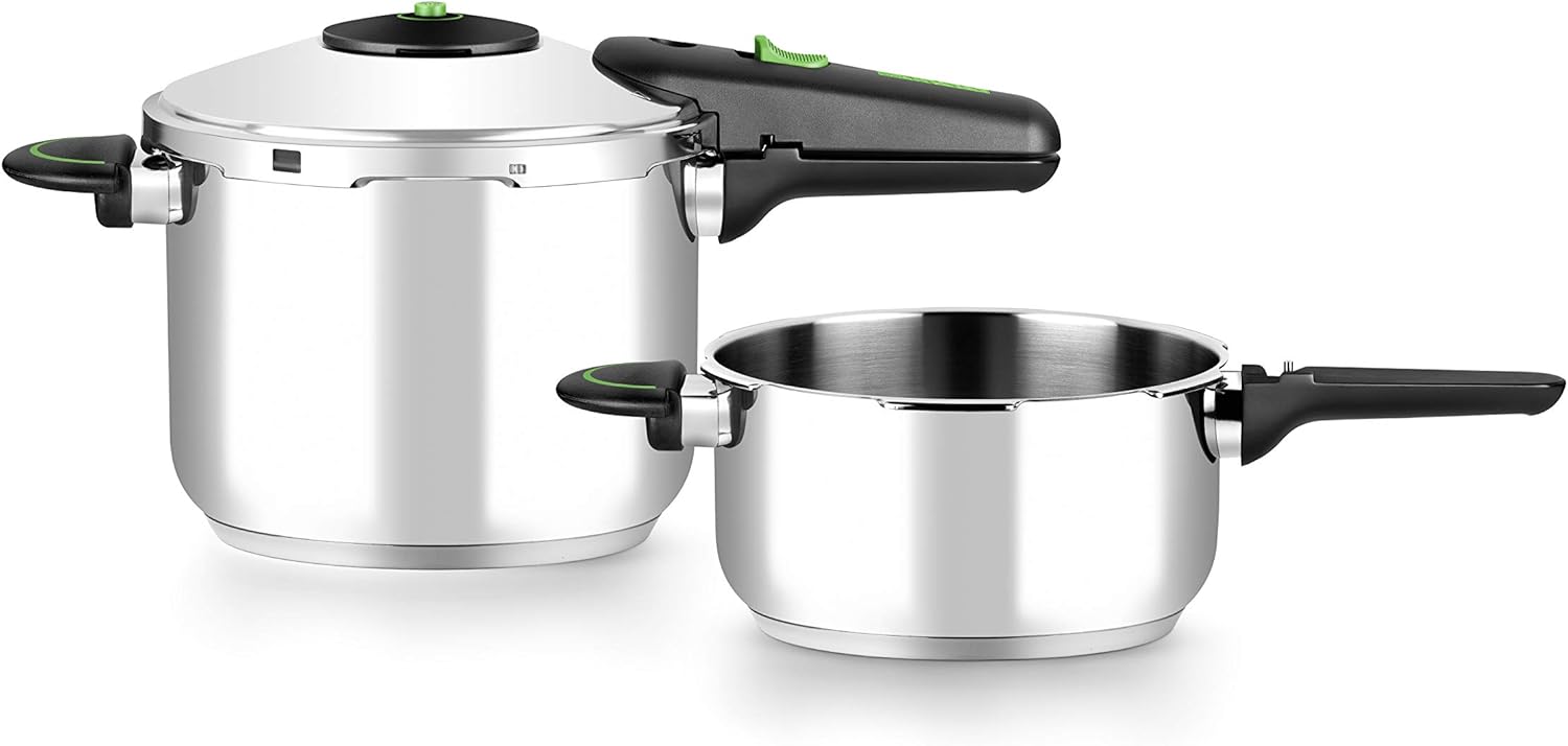 Monix Presto Pressure Cooker, 18/8 Stainless Steel