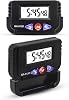 Telvesse Pomodoro Student Clock Digital Lesson Working Hours with Alarm with Stopwatch Desk Auto Clock