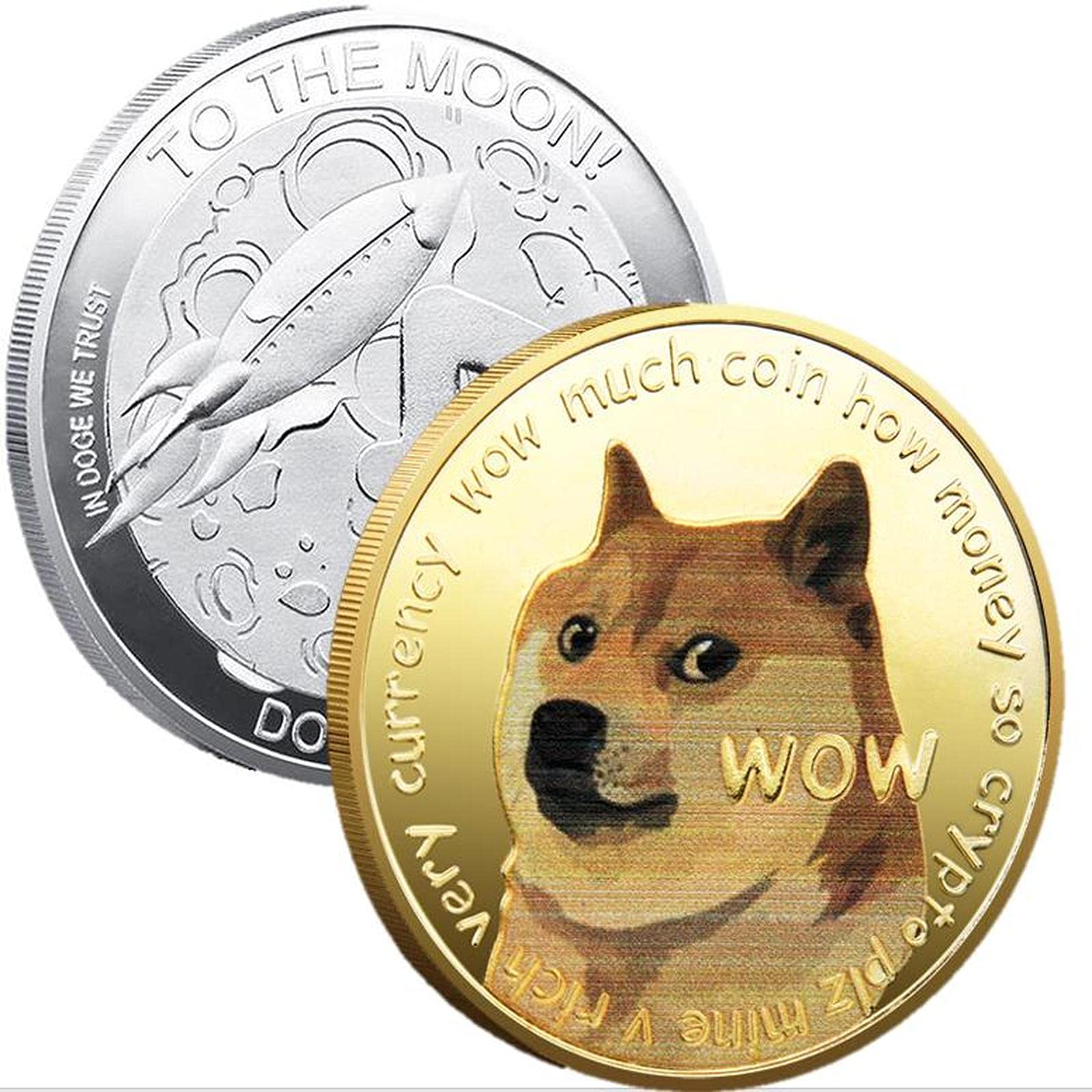 ドージコイン銀貨　1オンス 1枚 ドージコイン 1オンス銀貨 アメリカ 仮想通貨 Dogecoin