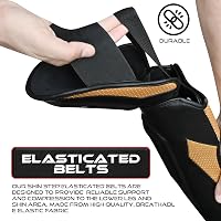BEAST RAGE Sípvédő Kickboxing Muay Thai MMA Lábvédelem Instep Védelemmel 6