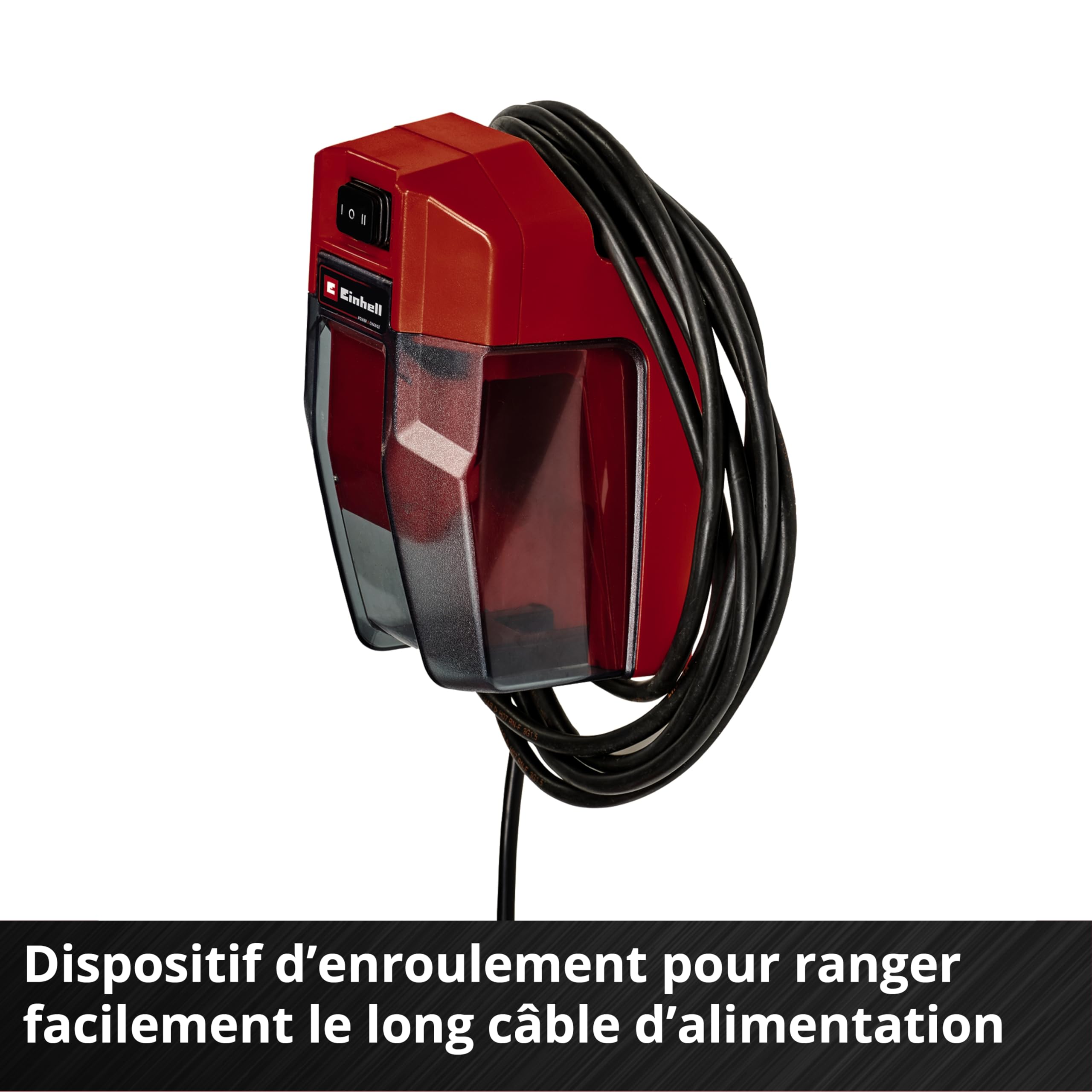 Einhell Pompe pour eaux chargées sans fil GE-DP 18/25 LL Li-Solo PXC (18 V, débit de 7 000 L/h, aspiration à plat, hauteur de pompage de 5 m, 2 modes de puissance, vendue sans batterie)