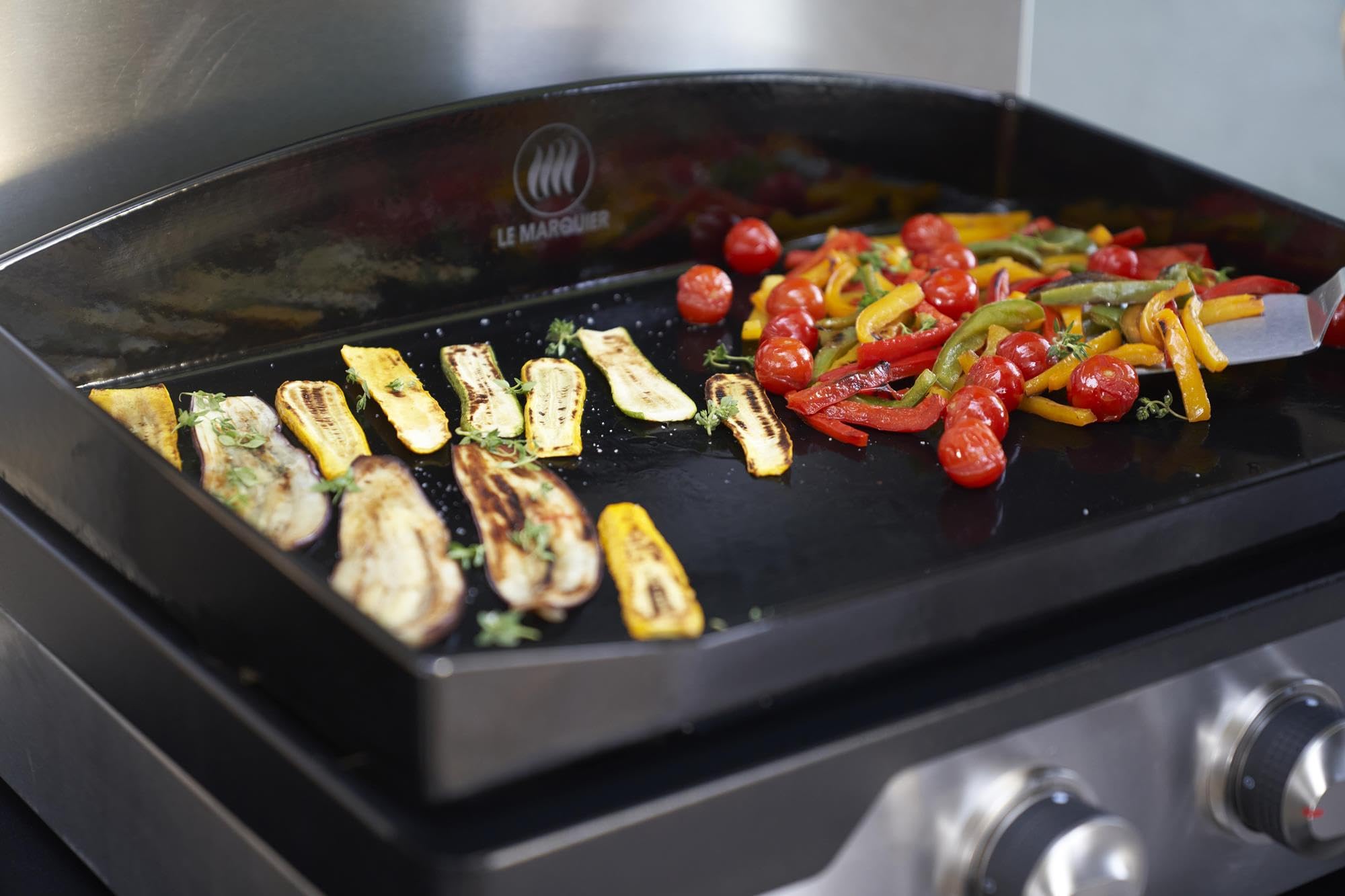 LE MARQUIER Cuisine 3 Elements avec Credences - Noir