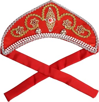 Traditional Vintage Headband Jewelry Headwear for Women Pilgrim Costume Hat Coronet Russian Folk Headwear
