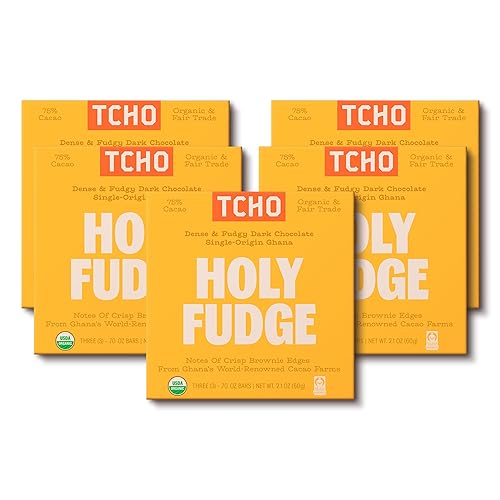 Miniatura 42 de TCHO Caja de regalo de chocolate negro, barras de chocolate negro orgánico, vegano, apto para paleo, sin gluten, sin soja, cacao puro hecho a mano