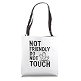 Not Friendly Do Not Touch Cactus Tote Bag