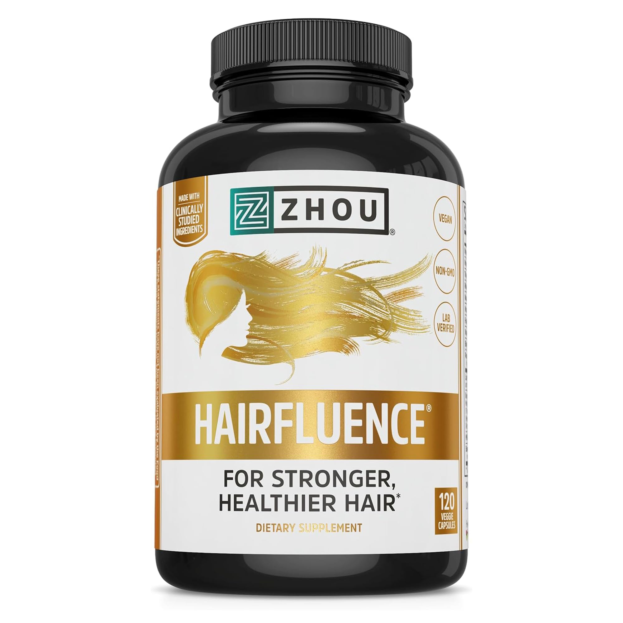 Zhouhairfluence Hair Growth Supplement With Clinically Studied Lustriva ...