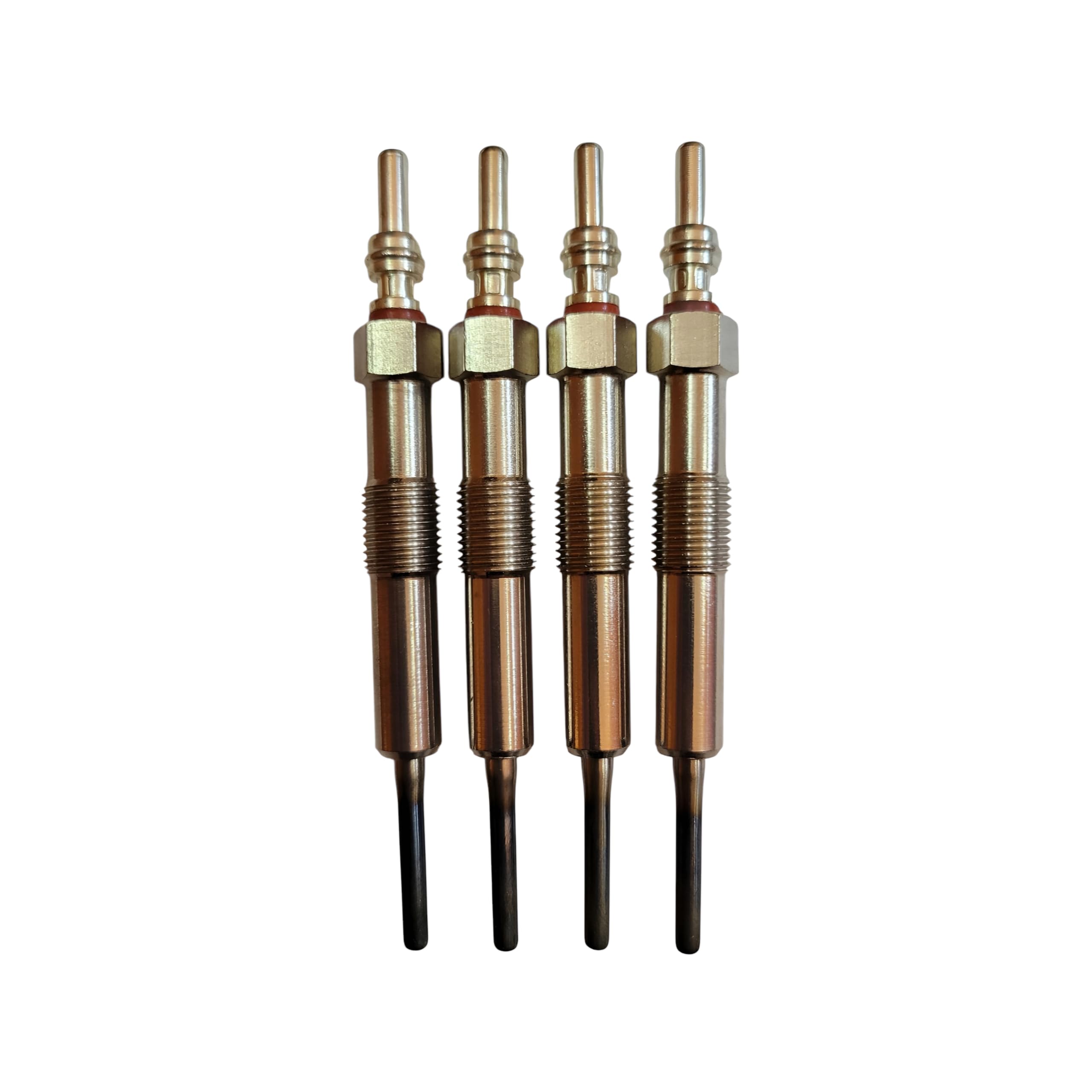 Diesel Glow Plug (Set of 4) | Compatible with Renault Duster 110 PS, Lodgy, Captur, Dacia & Nissan Terrano | 1.5L dCi diesel engines | Dual Coil, Fast Heating, Long Life | TBS - The Black Smith