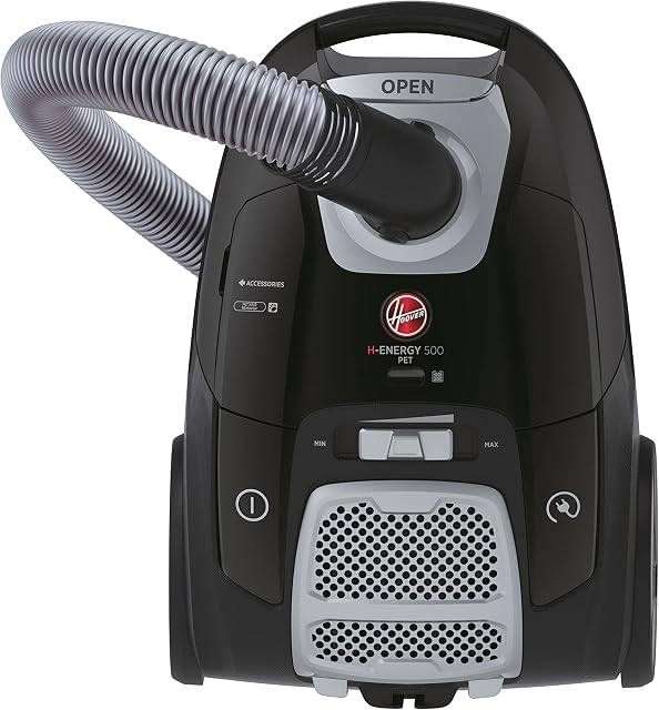 Hoover Bagged Cylinder Pet Vacuum Cleaner - H-ENERGY 500