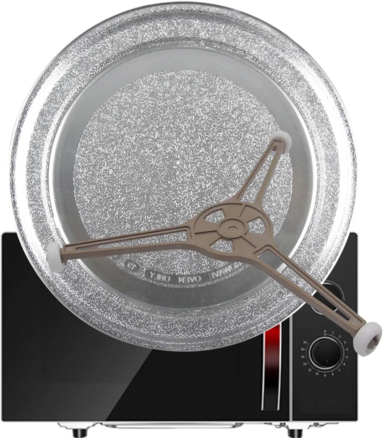 WORDFUN Microwave Oven Glass Plate, Replace Microwave Glass