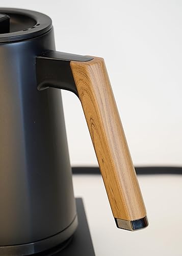 Miniatura 2 de Turin - Hervidor eléctrico de cuello de cisne de acero inoxidable de 20.3 fl oz con control preciso de temperatura, calentamiento rápido y mango