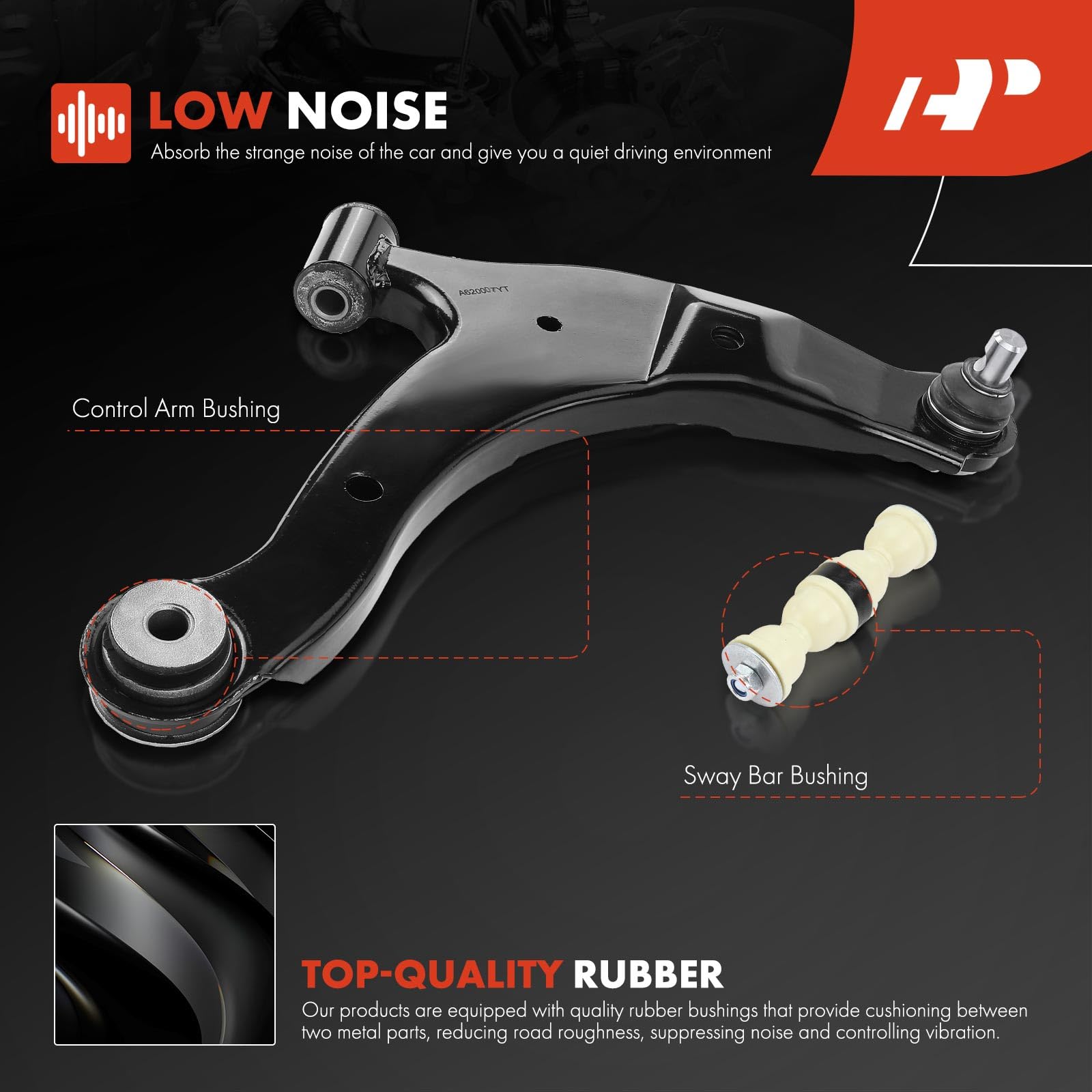 Purchase Pair Front Sway Bar Links Volvo 940 960 740 1994-1985 In Grand - Foto 3