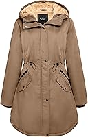 Orolay Women's Thickened Fleece-Lined Hooded Parka Winter Coat with Pockets - Warm, Stylish Outerwear