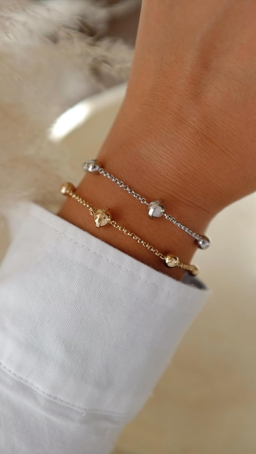 Tommy Hilfiger Women's Jewelry - Stainless Steel Chain Bracelet, Lobster Closure - Perfect for Layering - Classic Jewelry for Everyday Wear - Gift for Her - Image 4