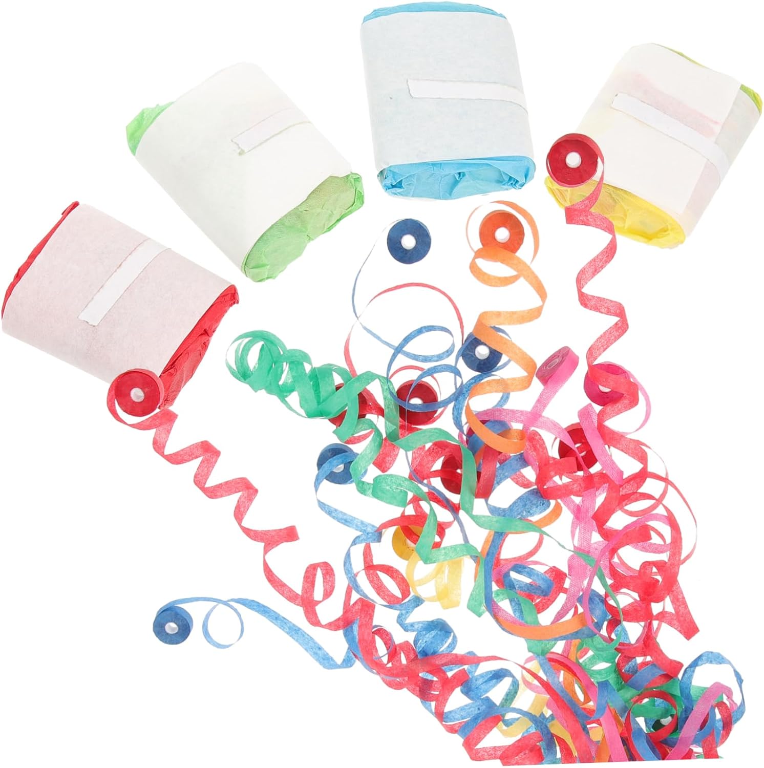 Alipis 50pcs Colorful Hand Throw Streamers for Parties Weddings and Birthdays Lightweight Paper Streamers for Celebrations Easy to Use and Store for Creating Joyful Atmosphere