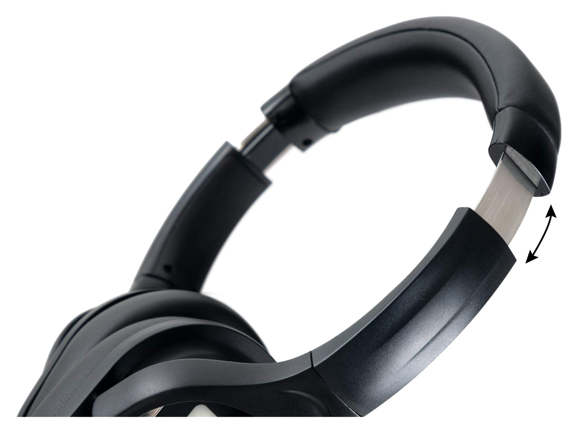 SDH-340 Silent Disco V2 Kopfhörer - Stereo Funk-Kopfhörer - Erweiterung von Silent Disco V2-Sets - Kanal LED-Beleuchtung - sehr hoher 10 Stunden Akkulaufzeit