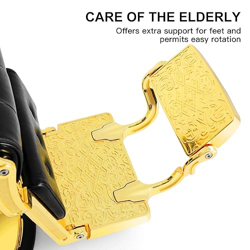 Miniatura 4 de Artist hand Silla de peluquero hidráulica multiusos reclinable, silla de salón de belleza, spa, silla de peluquería vintage, silla resistente