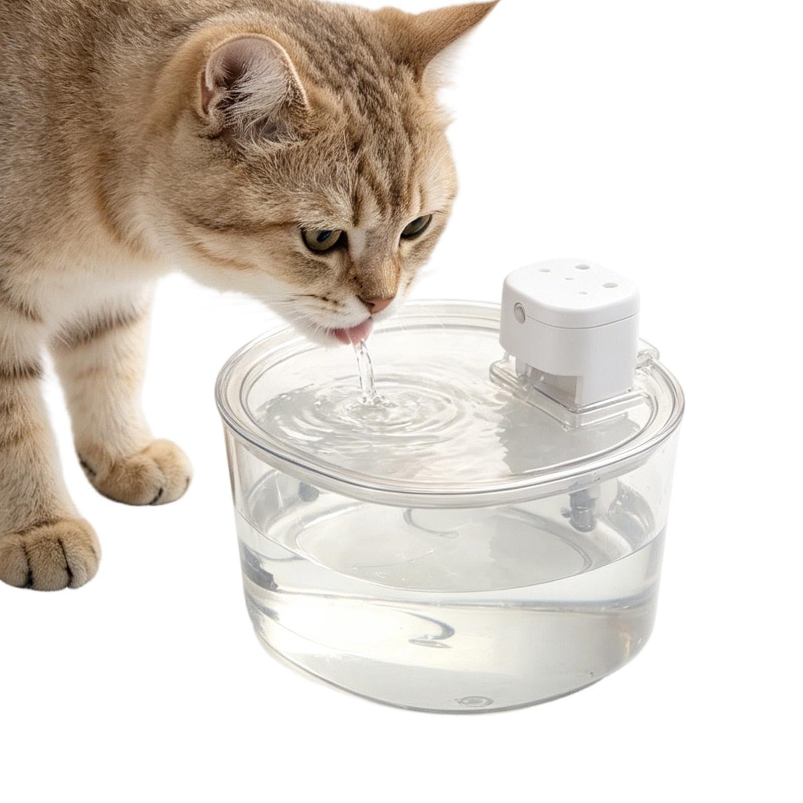 Fuentes de Agua para Gatos 3L Bebedero Recargable Silencioso con Sensor | Fuente Agua De Perros Bebedero de Mesa y Escritorio, Cachorros, , Perros y Mascotas de Interior