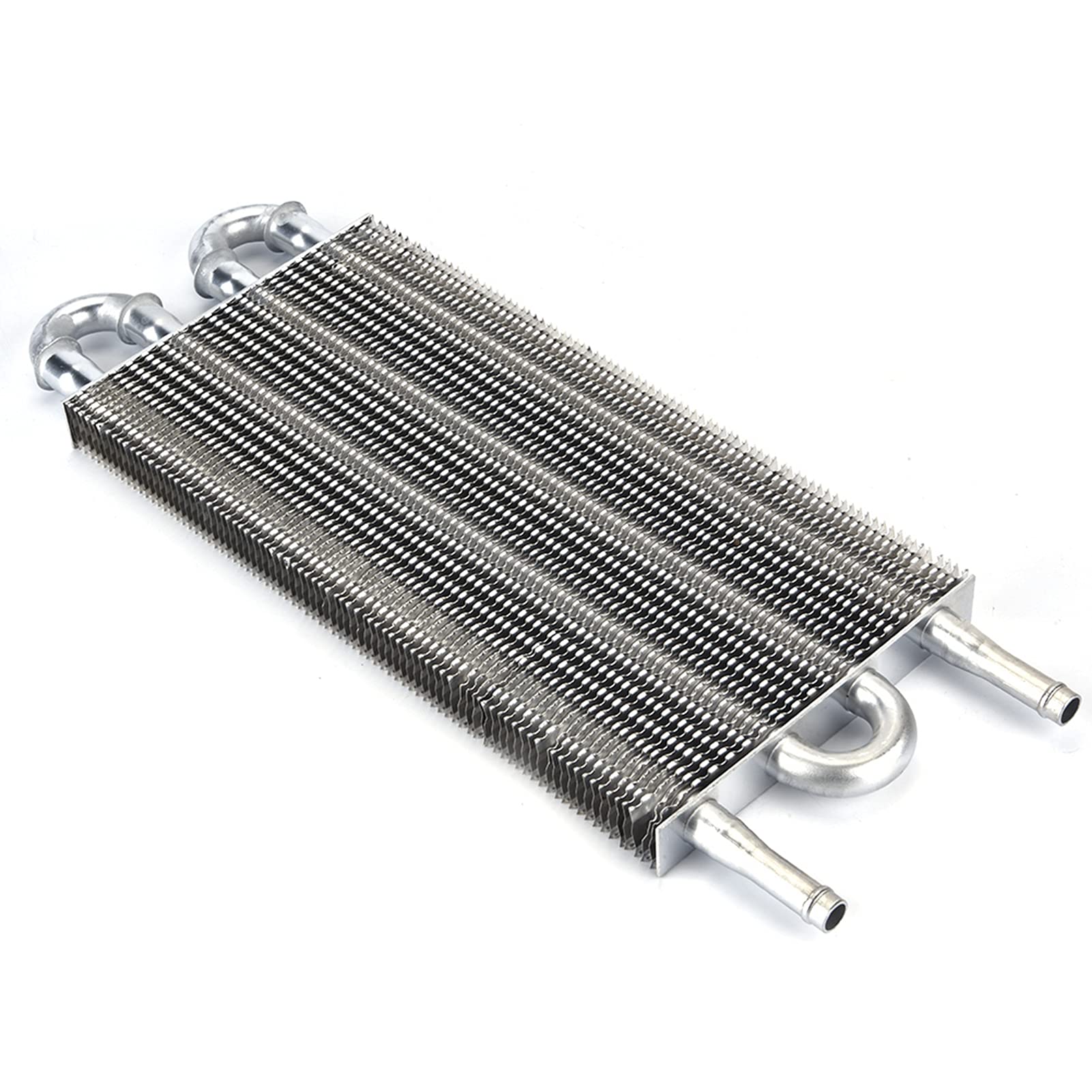 Kit de enfriador de aceite para automóvil, convertidor de radiador automático-manual de 4 filas para automóvil, equipo de enfriador de aceite de transmisión de dirección asistida remota