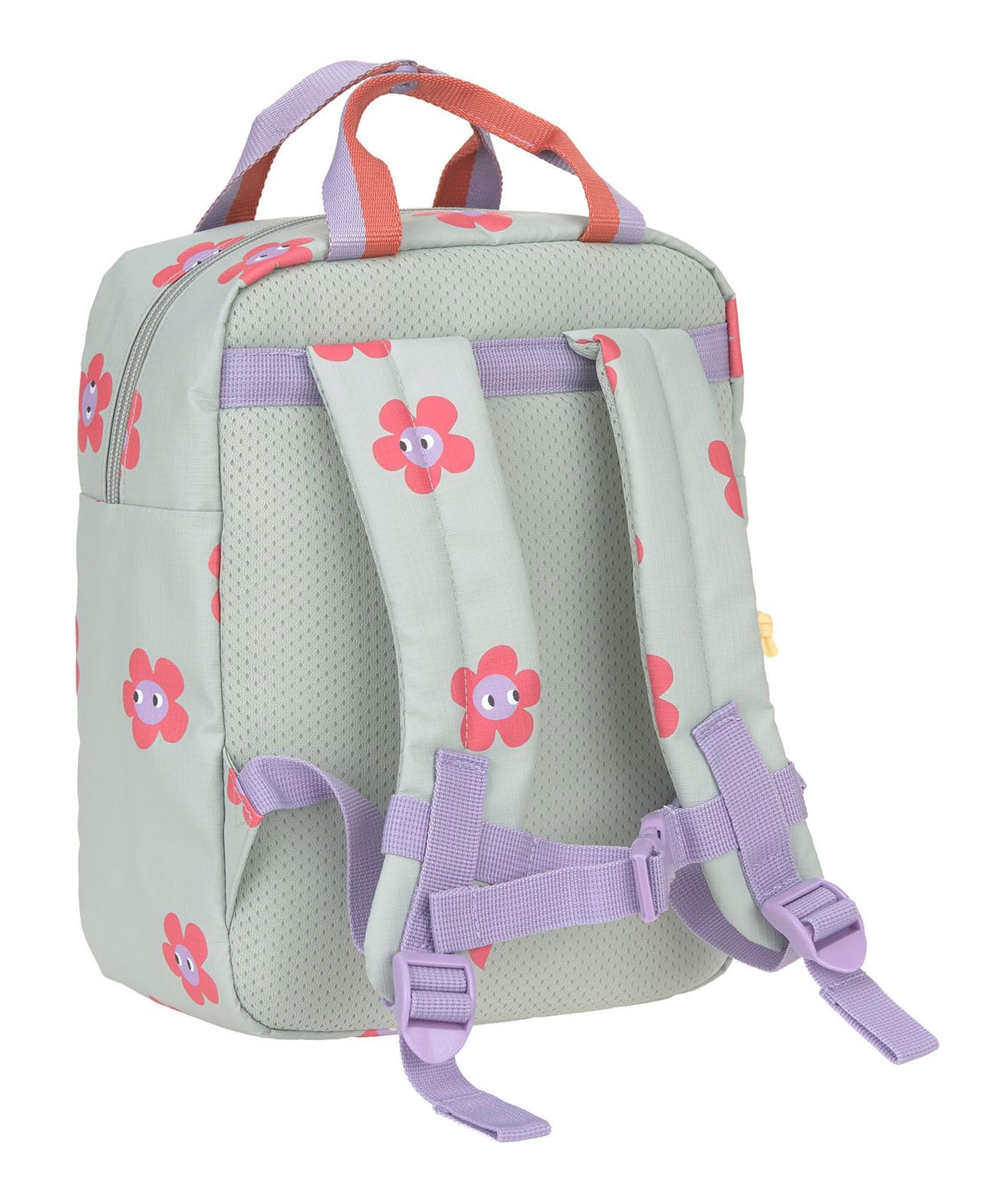 Lässig Happy Trails Mini Square plecak 7L kwiat szary