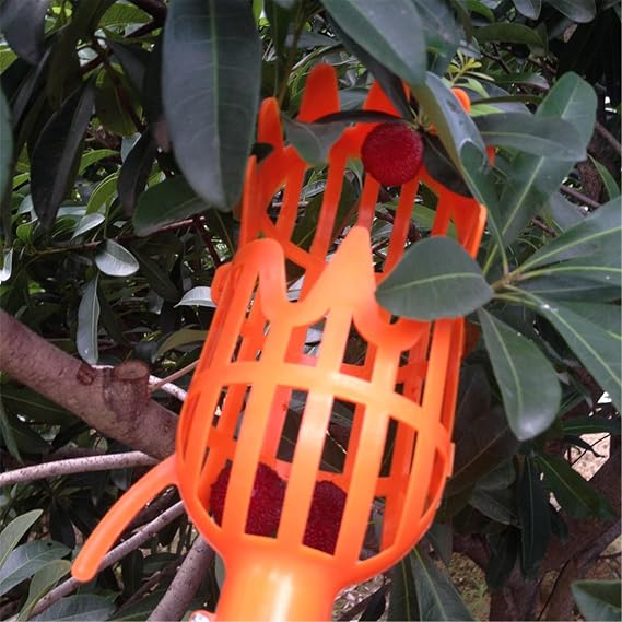 Fruit Pickers Loquat Bayberry Garden Fruit Picking Tool Catcher For Garden Hand Peach Plum Jujube Pear