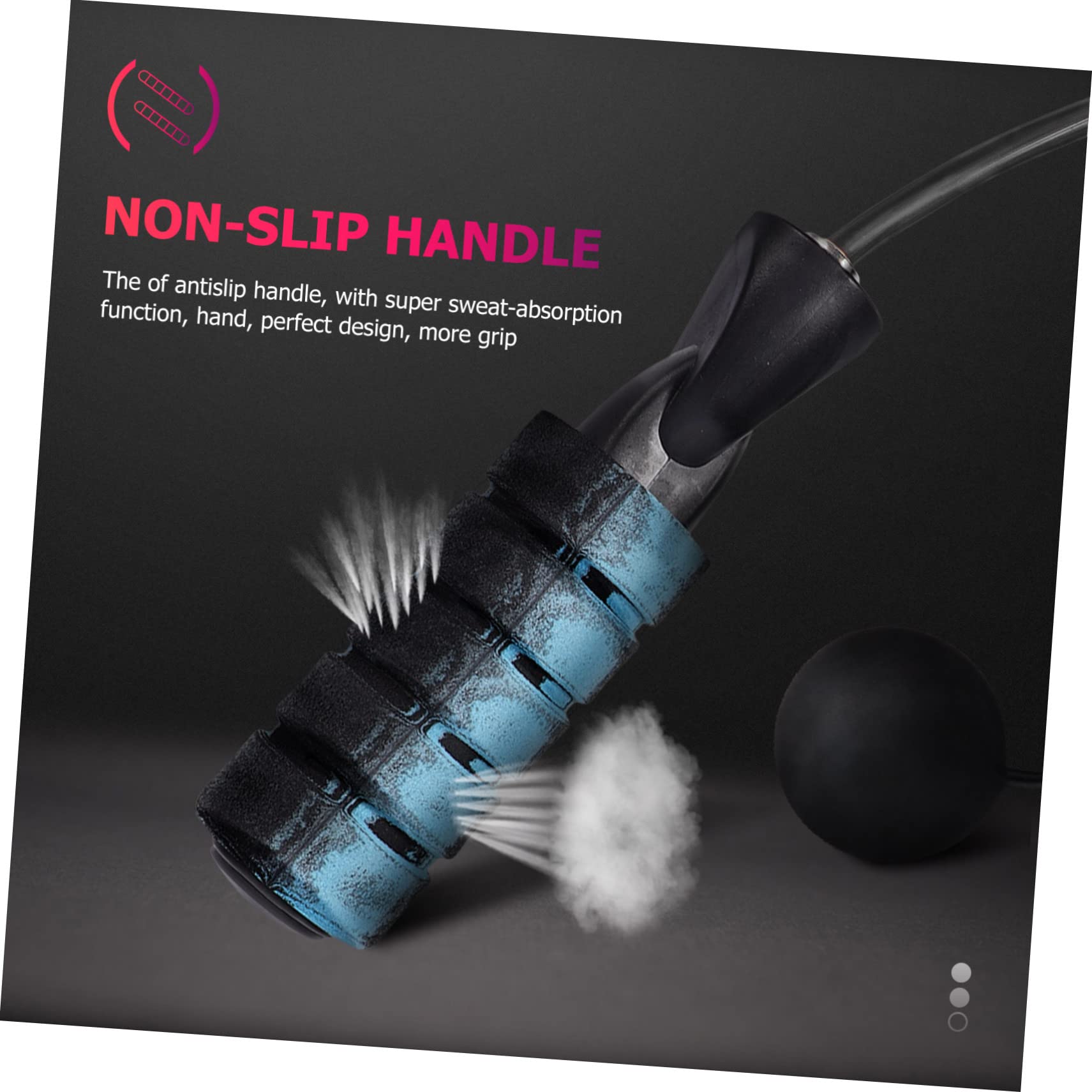 Toyvian Salto Inalámbrica con Antideslizante Bola de Entrenamiento Casa Ejercicio de Fitness Adultos