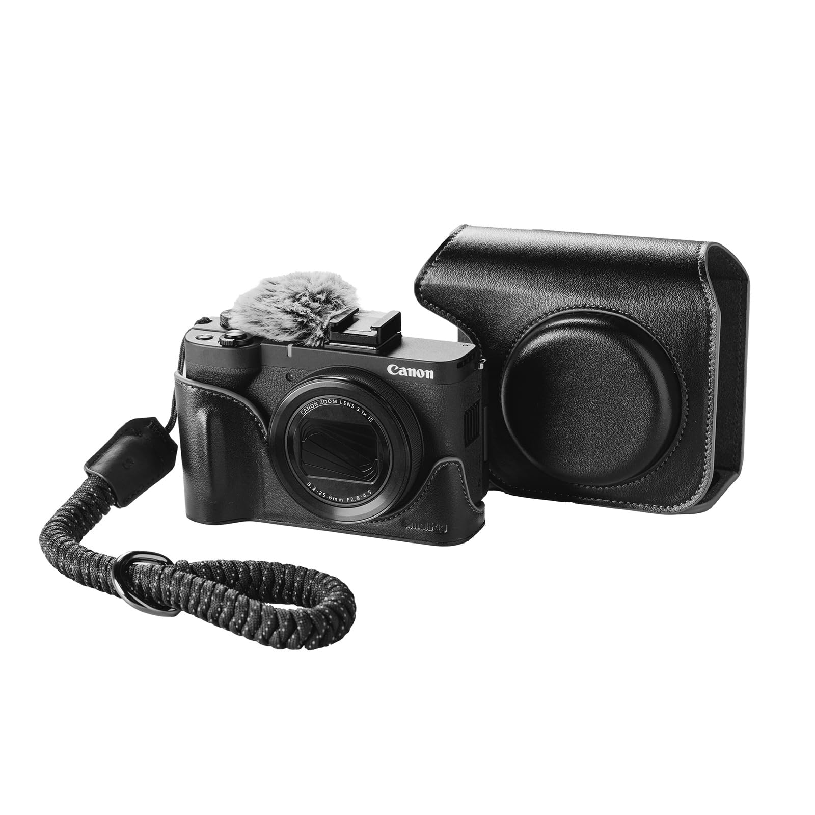 Amazon | SmallRig カメラ用レザーケージキット PowerShot V1用ハーフ