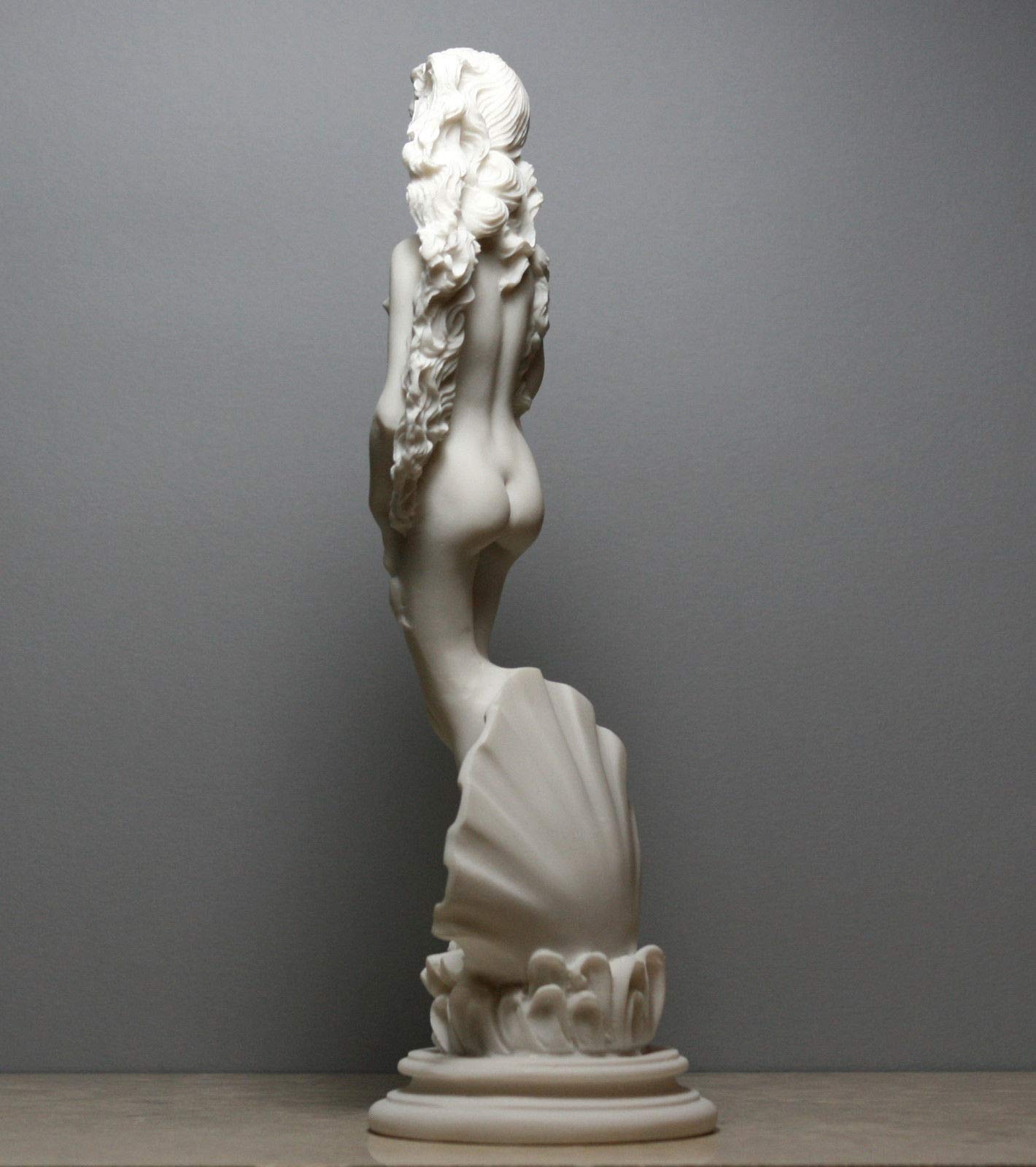 Göttin Venus Rising Aphrodite erotische Kunststatue, Skulptur nackt weiblich 25 cm