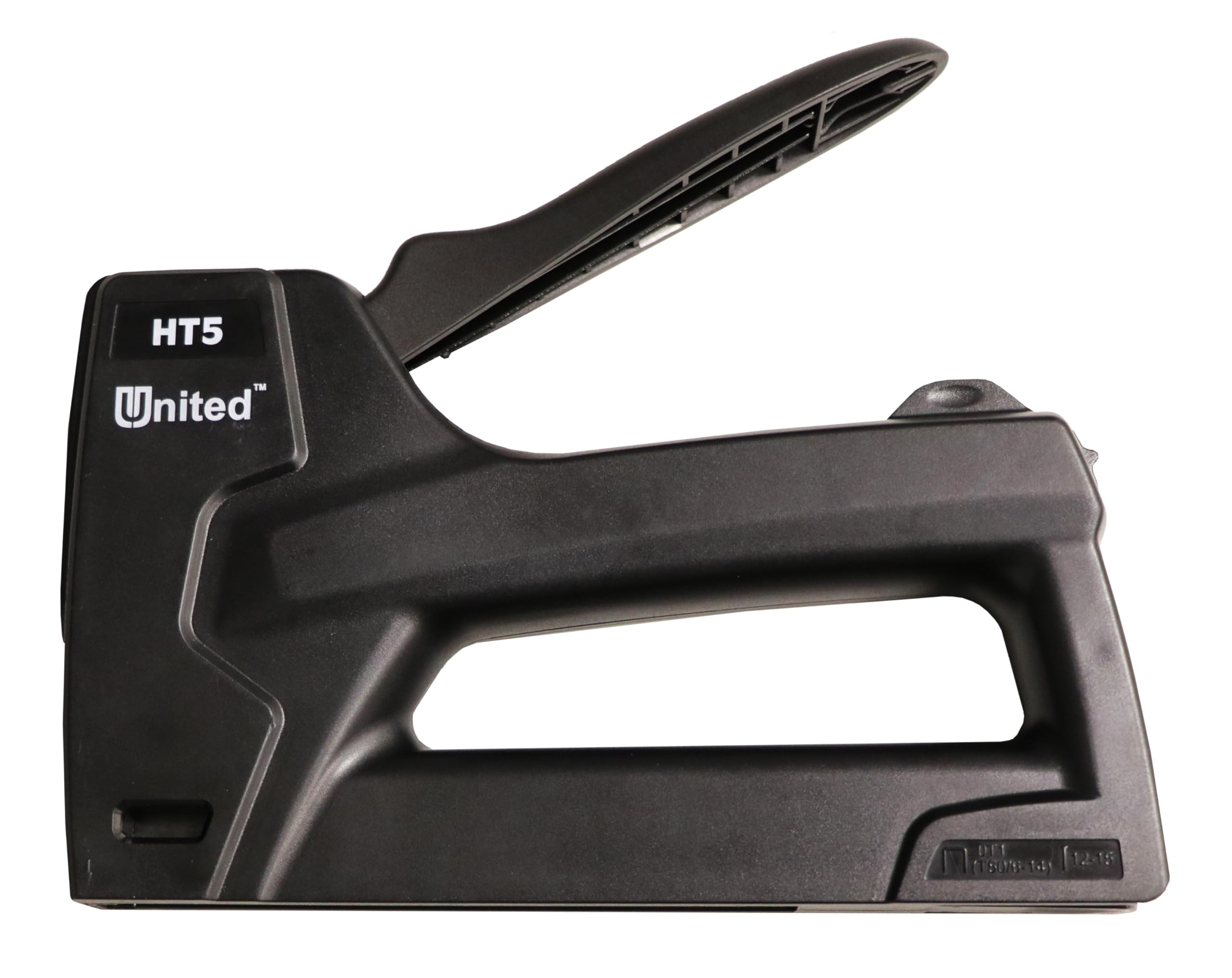 United Office Products HT5 Heavy Duty 2-in-1 Manual Staple Gun and Brad Nailer for Carpentry, Upholstery, Crafts, Professional and DIY Projects,