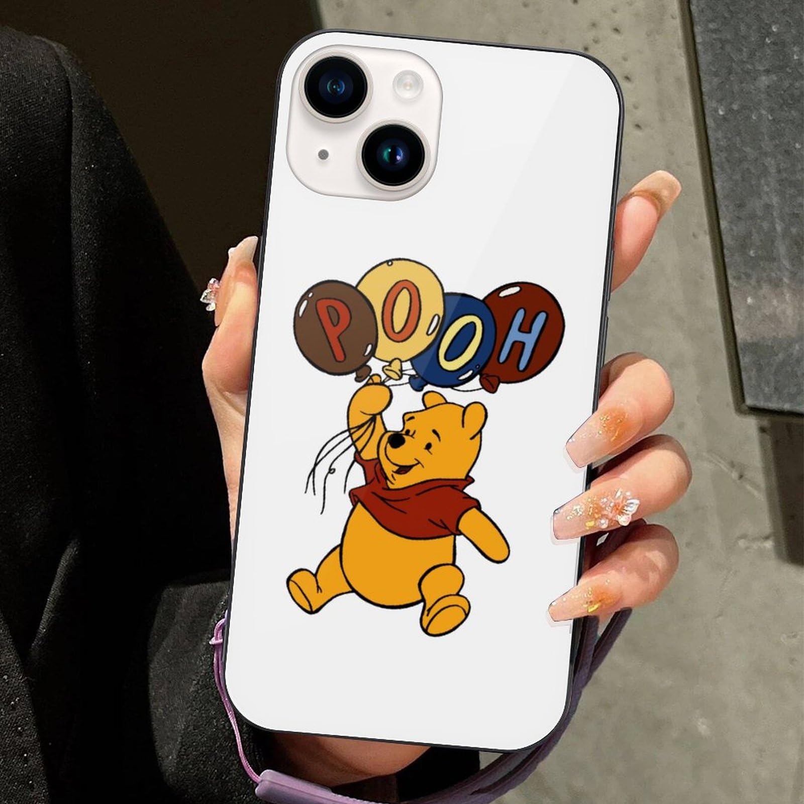 Amazon.co.jp: くまのプーさん iPhone 14 Pro 用 ケース アイフォン 14
