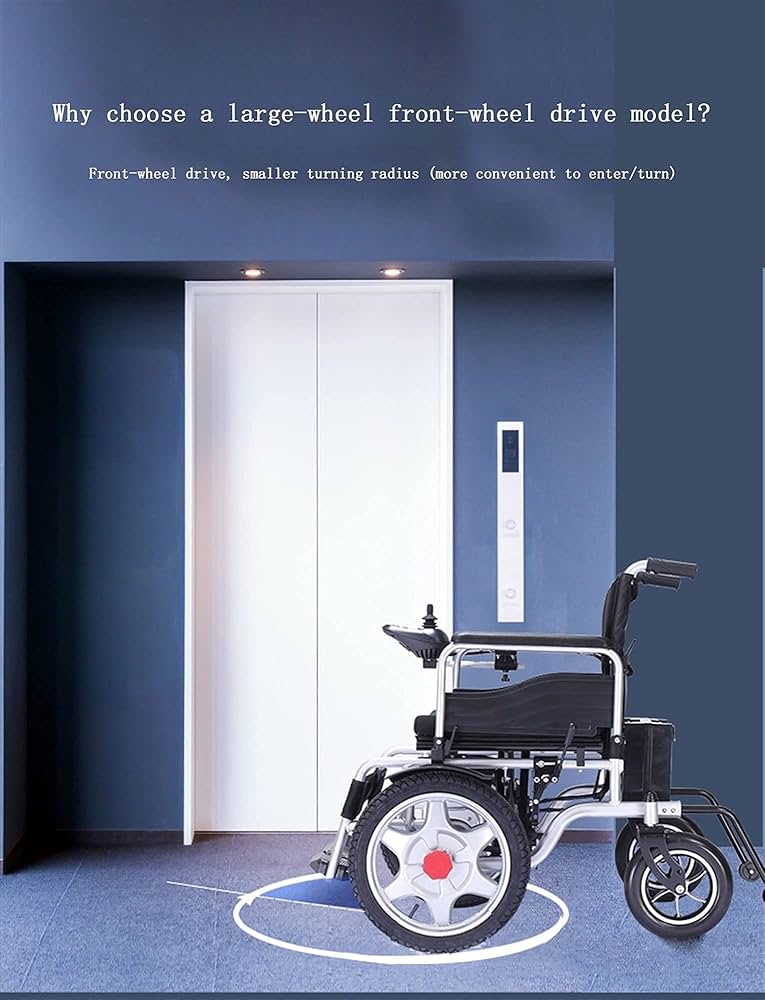 FBITE 折りたたみ式軽量電動車椅子大人用全地形対応デュアルパワー展示品・美品 FBITE 折りたたみ式 軽量電動車椅子大人用全地形対応デュアル