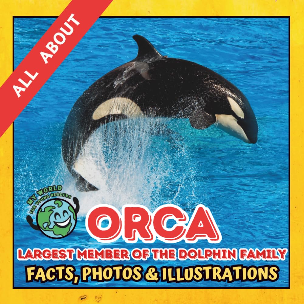 All about Orca | Facts, Photos and Illustrations: A Picture Book for Curious Children | Screen-Free Infotainment (MY WORLD for YOUNG READERS)