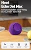 Amazon Echo Dot Max (newest gen), Bluetooth speaker with room-filling sound and built-in smart home hub, Amethyst, with Alexa+ Early Access