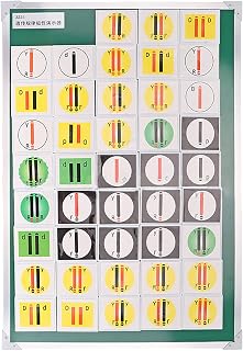 Genetic Law Magnetic Demonstrator, Pea Plant Gene Separation Free Combination Teaching Instrument, Adjustable Magnetic Force, Biological Teaching Instrument