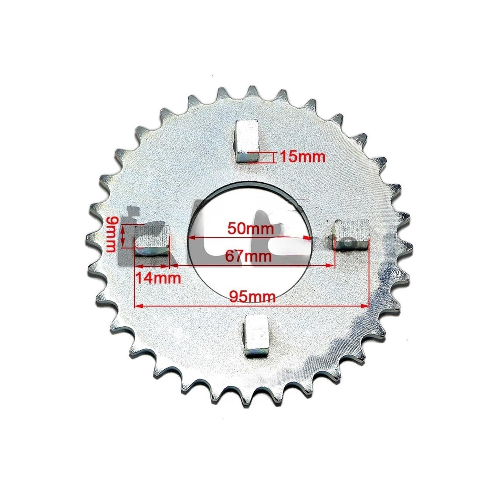 Piñón De Cadena Trasero para Motocicleta 420-32T para Hon&da Dax CT70 ST50 ST70 JC 70 Piñón Accionamiento