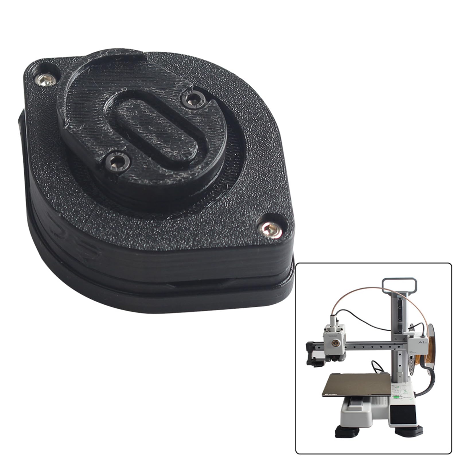 Piedini antivibranti autolivellanti omnidirezionali per stampanti 3D P1S/P1P/X1E, riducono il rumore