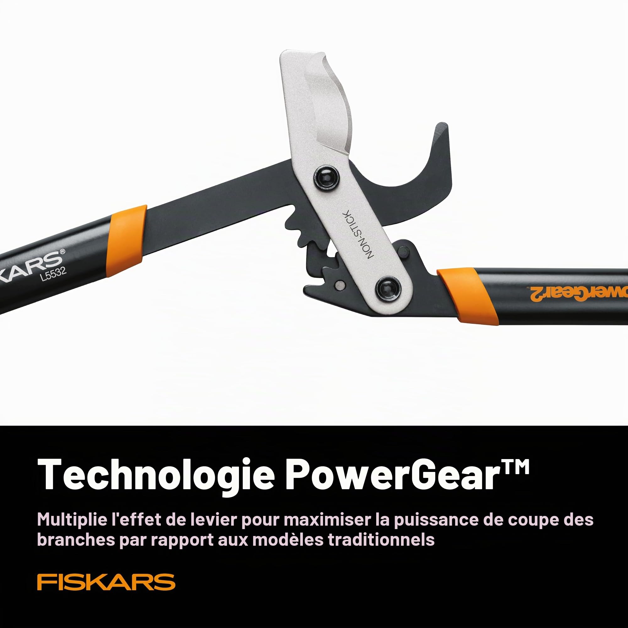 Fiskars Powergear2 Ébrancheur 81.28 cm, US import