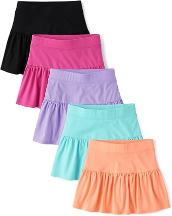 The Childrens Place girls Stretchy Waistband Skort